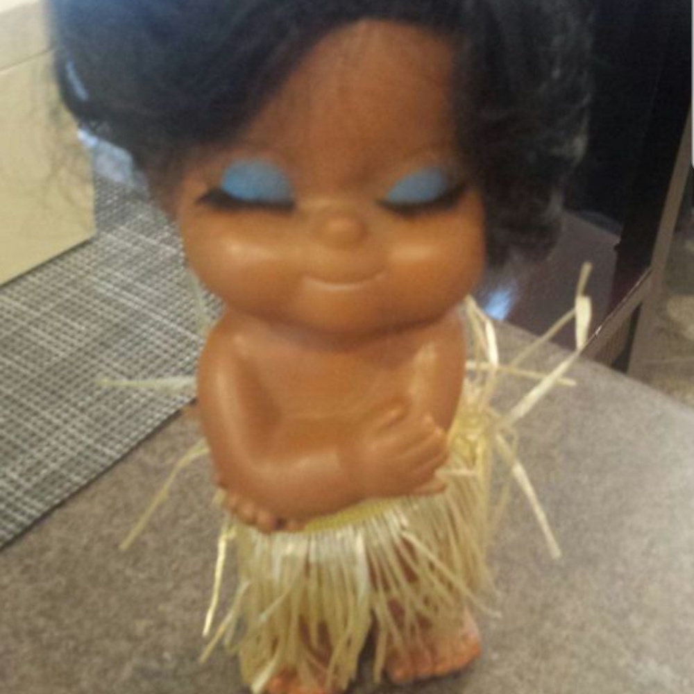 🌺 Vintage Hula Girl Doll 🌺